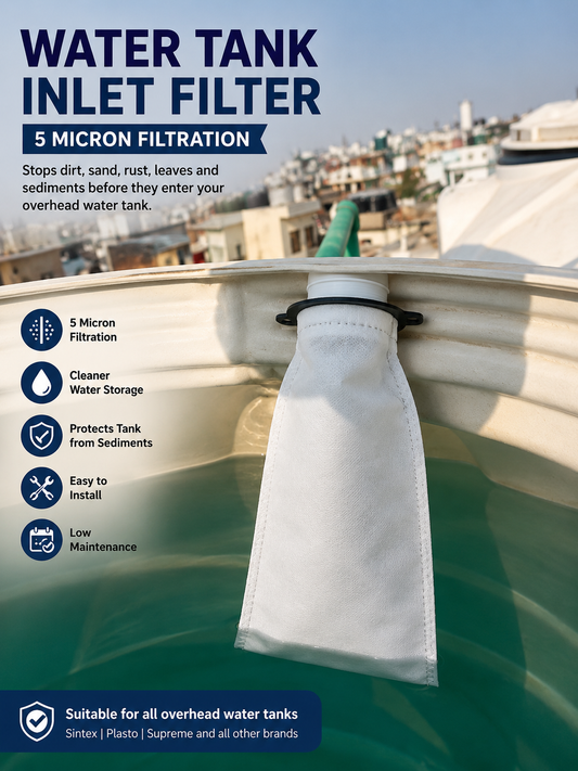 Water Tank Inlet Filter – 5 Micron Sediment Filter-Buy 1 Get 1 Free